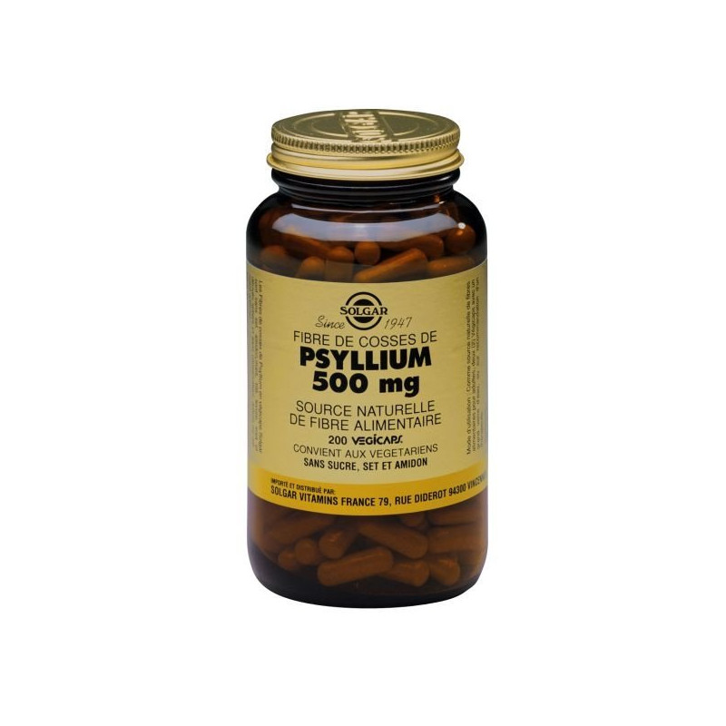 Solgar Psyllium 200 gélules végétales