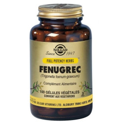 Solgar Fenugrec 100 gélules végétales