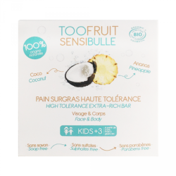 Toofruit Sensibulle Pain Dermatologique Coco Ananas 85g