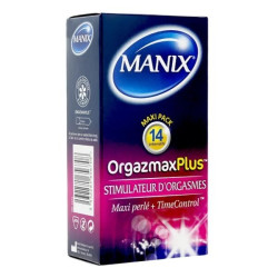 Manix Orgazmax Plus 14 préservatifs