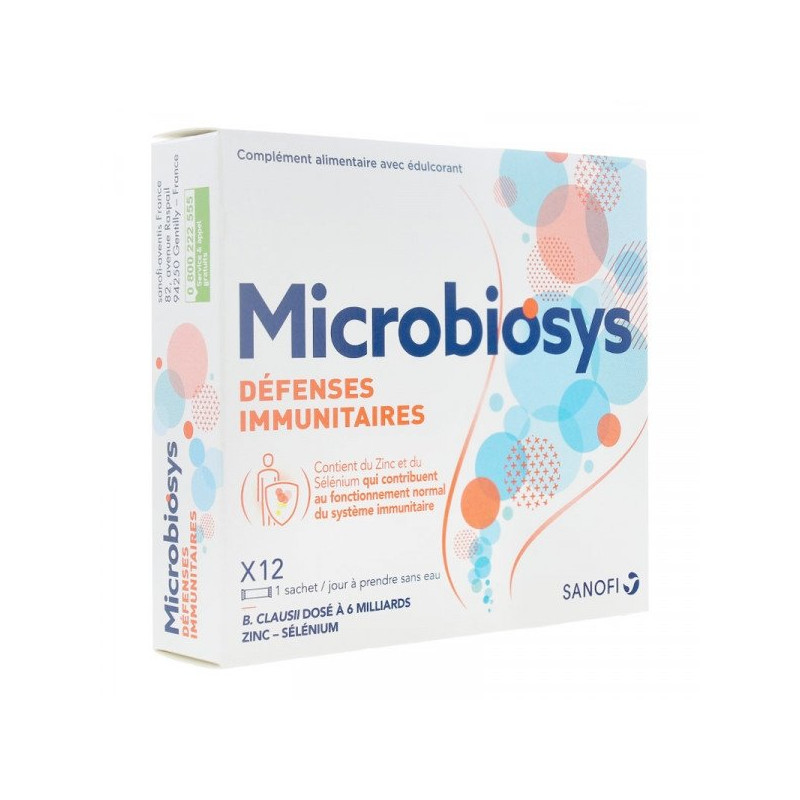 Microbiosys Défenses Immunitaires 12 sachets