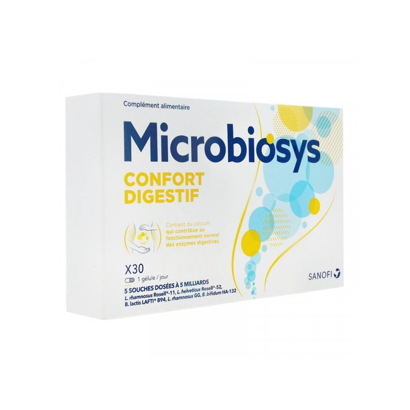 Microbiosys Confort Digestif 30 gélules