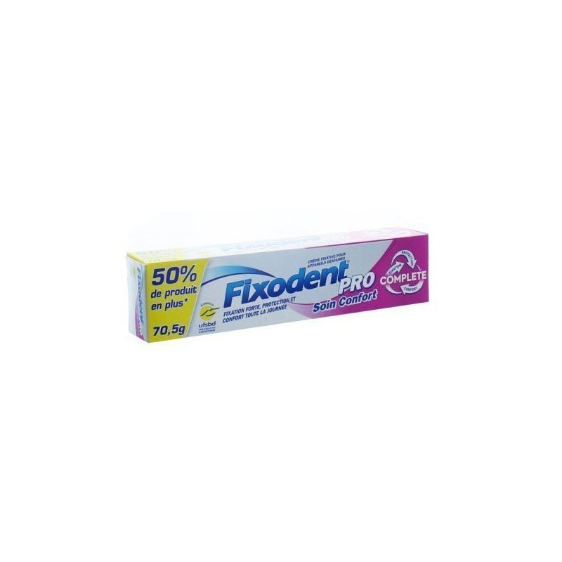 Fixodent Pro Soin Confort Format Eco 70,5g