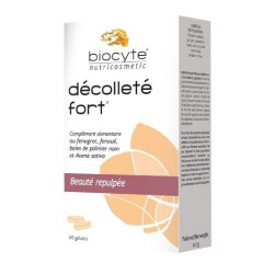 Biocyte Décolleté Fort Beauté Repulpée 60 gélules