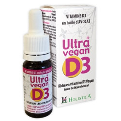 Holistica Ultra Vegan D3 vitamine 8ml