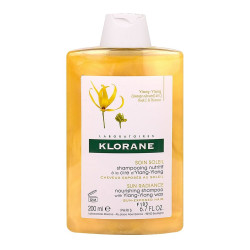 Klorane Soin Soleil Shampoing Nutritif à la Cire d\'Ylang Ylang 200ml