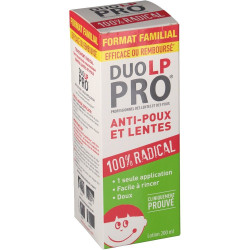 Duo LP-Pro Lotion Anti-Poux et Lentes Format Familial 200ml