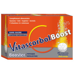 Vitascorbol Boost Physique Intellectuel 20 comprimés
