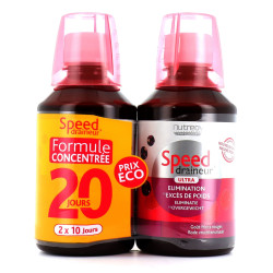 Nutreov Duo Speed Draineur Ultra Goût Fruits Rouges 2 x 280ml