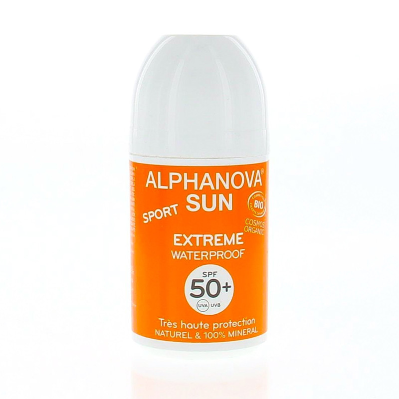 Alphanova Sun Sport Extrême Waterproof SPF 50+ Bio 50ml