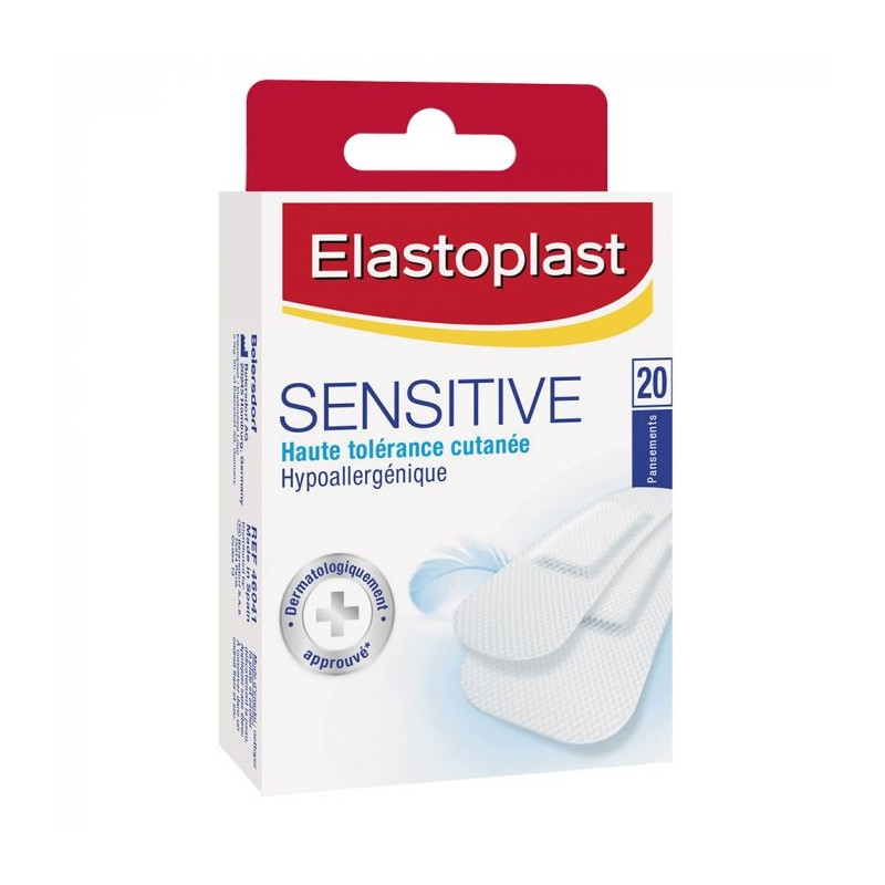 Elastoplast Sensitive 20 Pansements