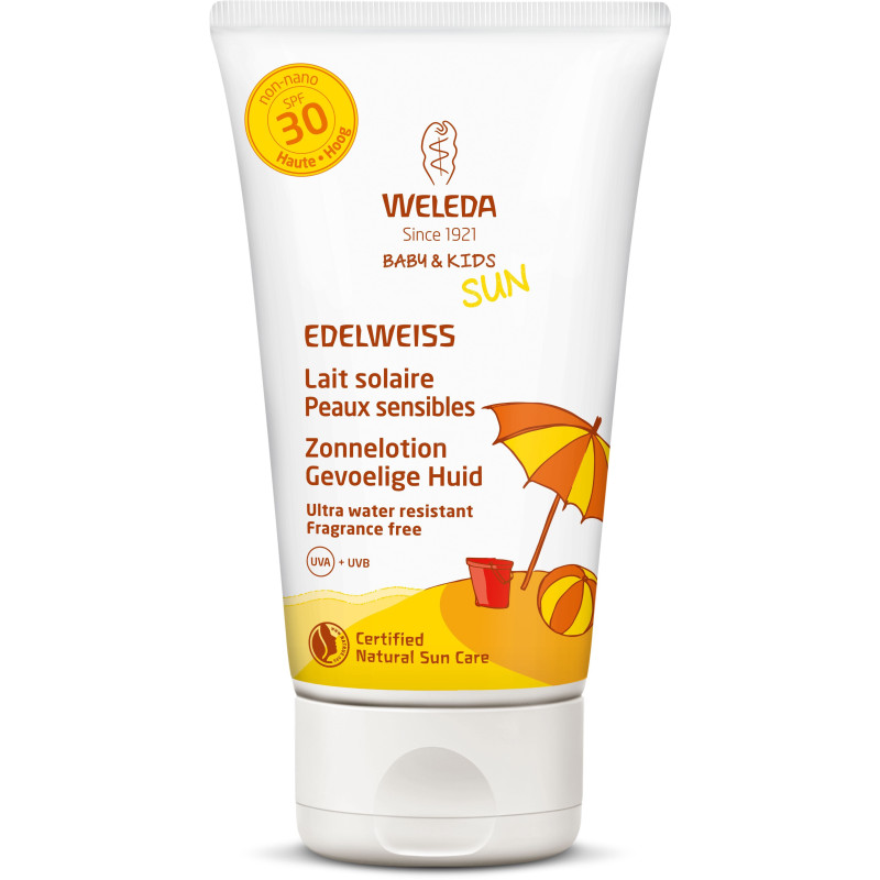 Weleda Baby & Kids Edelweiss Lait Solaire SPF30 150ml