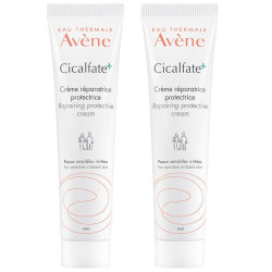 Avène Duo Pack Cicalfate crème réparatrice anti-bactérienne tube 2x100ml