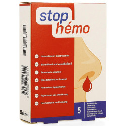 Stop Hémo Ouate Stérile 5x4cm