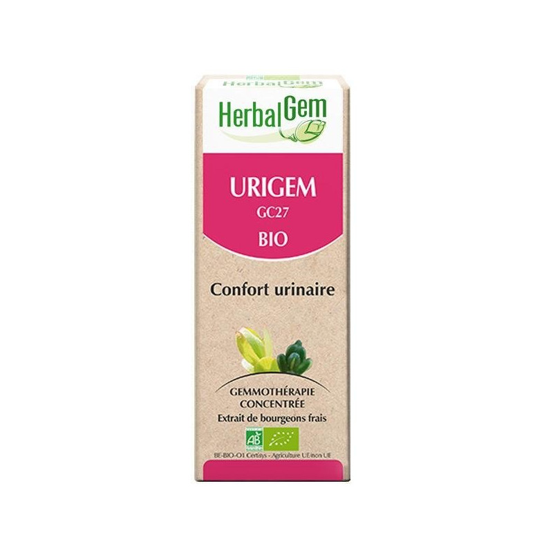 HerbalGem Urigem GC27 Confort Urinaire Bio 15ml