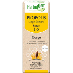 Herbalgem Propolis Large Spectre Spray Bio 15ml