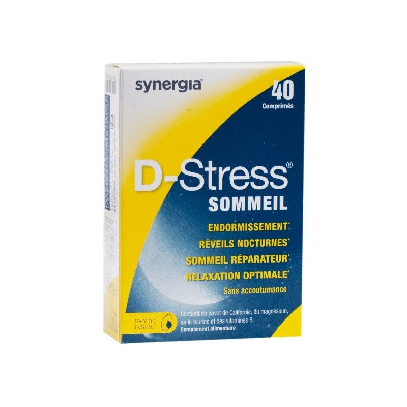Synergia D-Stress Sommeil 40 comprimés