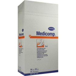 Medicomp strelie 4 plis/2 10x20cm 25