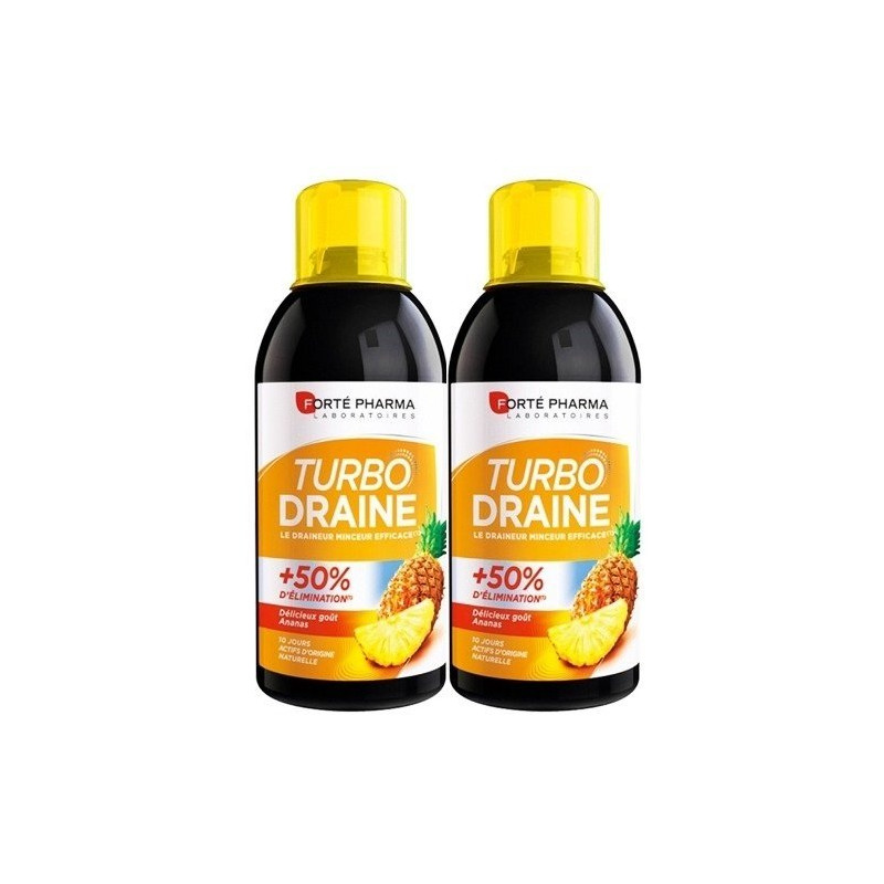 Forte Pharma Turbodraine Minceur ananas 2x500ml