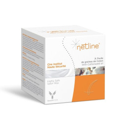 Netline Cire Institut Haute Sécurité à l'Huile de graines de Coton 250ml
