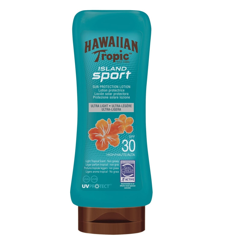 Hawaiian Tropic Island Sport Lotion Protectrice SPF30 180ml