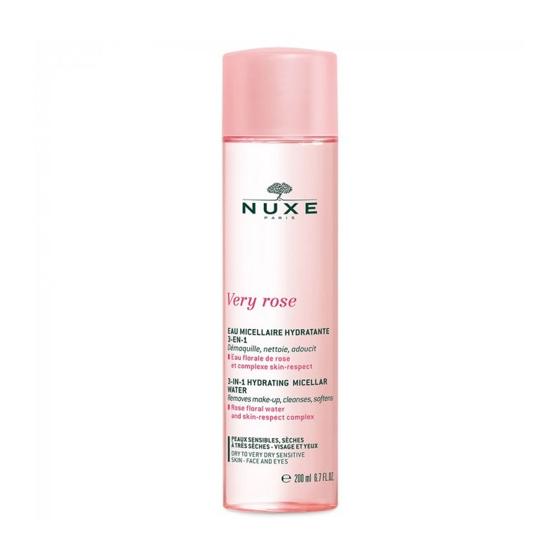 Nuxe Very Rose Eau Micellaire Hydratante 3 en 1 200ml