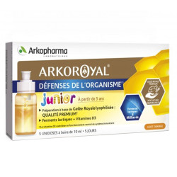 Arkopharma Arkoroyal Défenses de l'Organisme Junior 5x10ml