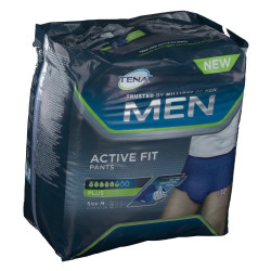 Tena Men Active Fit Pants Plus Taille M 12 pièces