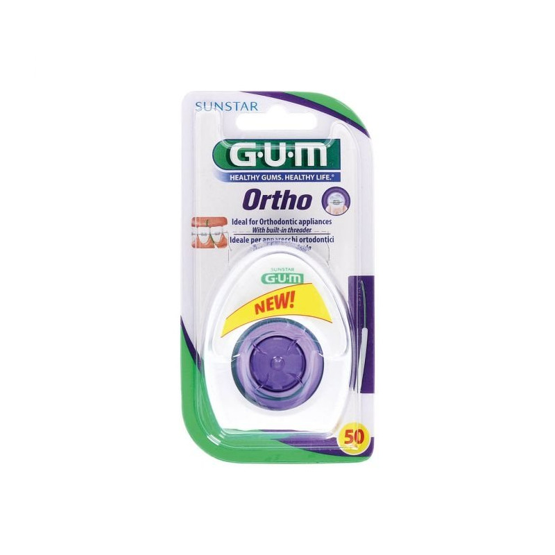 Gum Ortho Floss - Fil Dentaire 50m