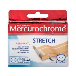 Mercurochrome Bande Stretch 1mx6cm