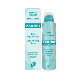 Akileïne Jambes Légères Spray Cryo Relaxant 150ml