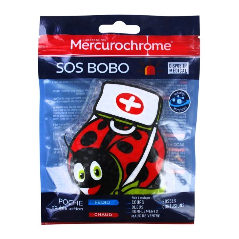 Mercurochrome Poches Double Action SOS Bobo