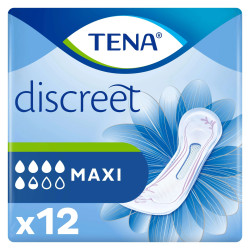 Tena Discreet Maxi 12 pièces