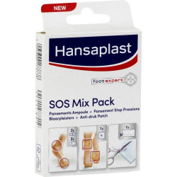 Hansaplast SOS Mix Pack Pansements Ampoule