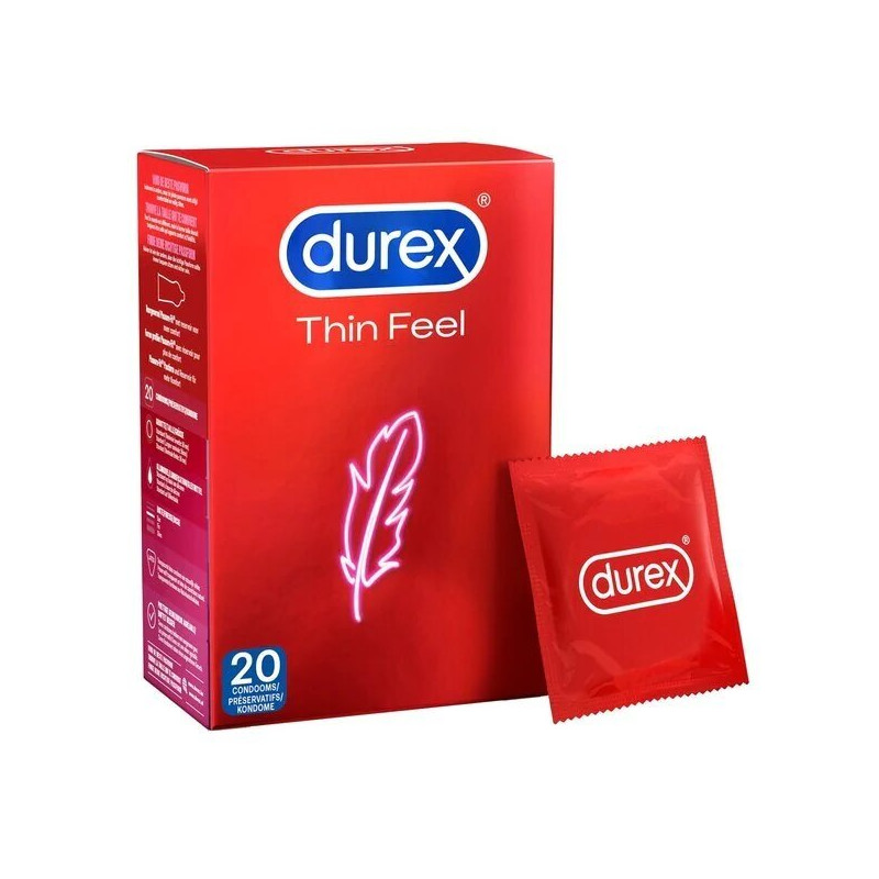 Durex Thin Feel 20 préservatifs