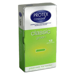 Protex Classic Green 12 préservatifs