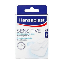 Hansaplast Sensitive Pansement 20 strips