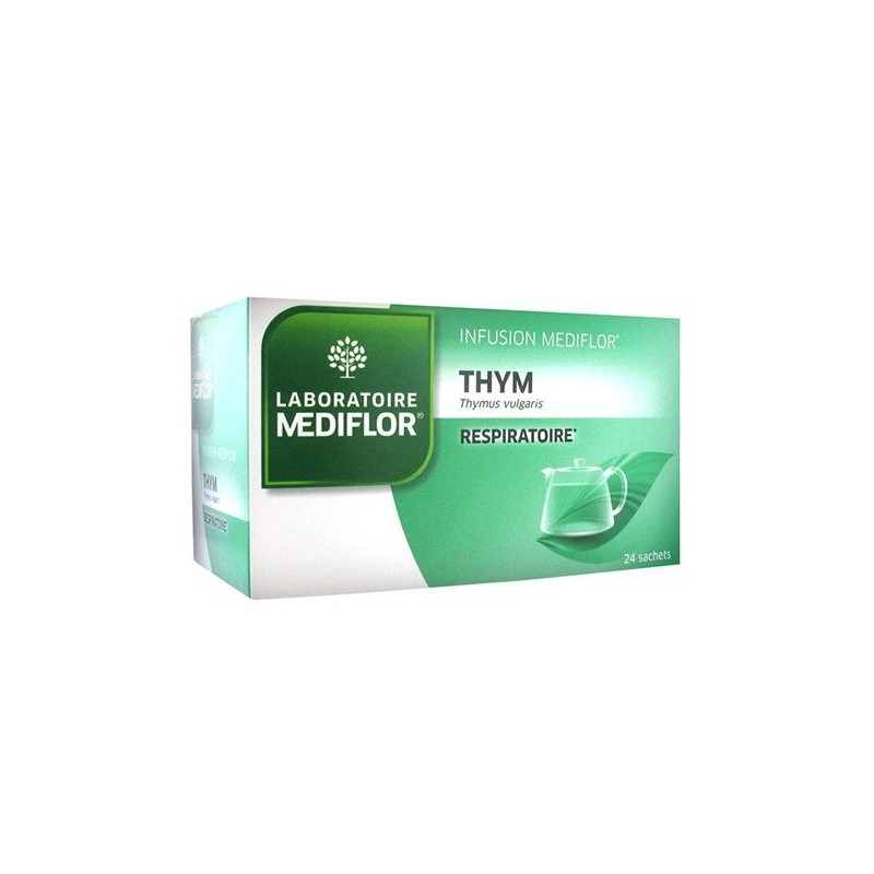 Mediflor Infusion Thym Respiratoire 24 sachets