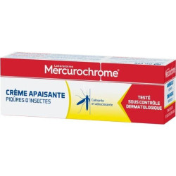 Mercurochrome Crème Apaisante Piqûres d'Insectes 50ml