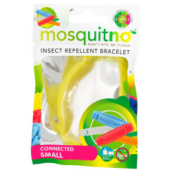 Mosquitno Trendy Insect Repellent Bracelet Connected Small Kids Citriodiol Couleur variable