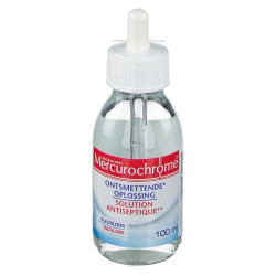 Mercurochrome Solution Antiseptique 100ml