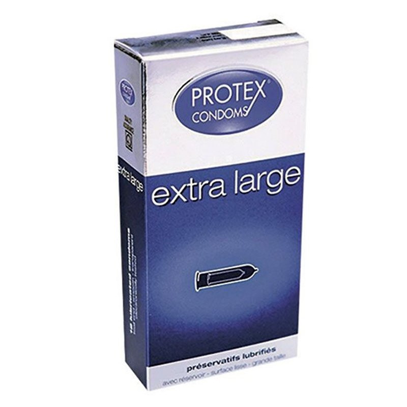 Protex Extra Large Préservatifs Lubrifiés 6 pièces