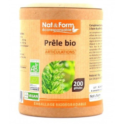 Nat & Form Ecoresponsable Prêle Articulations Bio 200 gélules