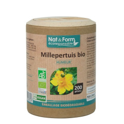 Nat & Form Ecoresponsable Millepertuis Humeur Bio 200 gélules