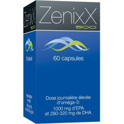Zenixx 500 capsules molles 500mg 60