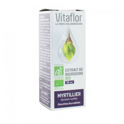 Vitaflor Myrtillier Extrait de Bourgeons Bio 15ml