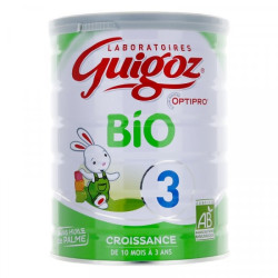 Guigoz Optipro 3 Bio Lait de Croissance 10 Mois à 3 ans 800g