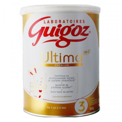 Guigoz Ultima Premium 3 Lait de Croissance 1 à 3 ans 800g