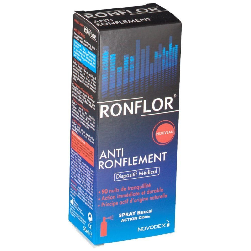 Novodex Ronflor Anti-Ronflement Spray Buccal 50ml