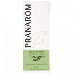 Pranarôm Eucalyptus Radié Huile Essentielle 30ml